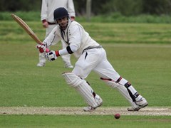 Umair batting